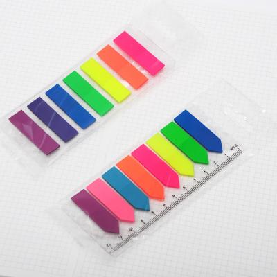 China 2020 Amazon Desktop Self Adhesive Hot Selling Fluorescent Color Index, Movie Index Page Popular Bestseller Marker for sale