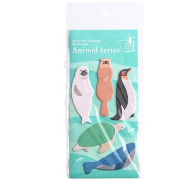 China Sticky Notes Set, Cute Animal Series Sticky Note Pads Planner Note Stickers Stationery for sale