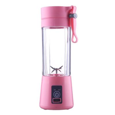 China Chargeable Electric Food Processor 400Ml Juicing Fruit Juicer Popular Handheld Portable Blender Usb Kitchen Blender Quick Cup for sale