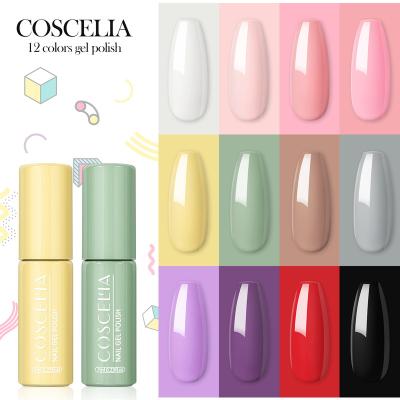 China COSCELIA New Series 12 Series Gel Nail Polish 5ML Colors 5ML Nail Eco-friendly High Quality Gel Polish for sale