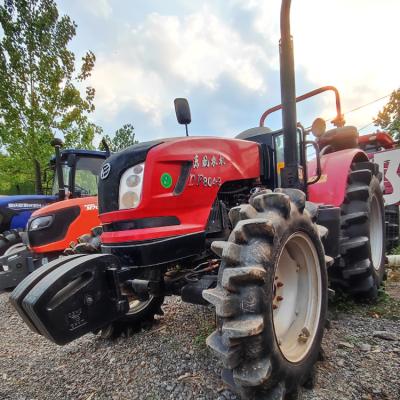 China Farms cheapest price DONG FENG DF804-9 used/used/new farm wheel 4x4wd 80hp agricultural tractor for sale from china for sale