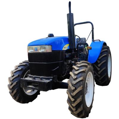 China Farms Cheap Cost Four High Performance Four Wheel Drive NEW HOLLAND SNH704 70HP Used Tractors For Farms for sale