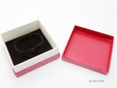 China Pink Square Cardboard Luxury Jewellery Packaging Boxes Open Style for sale