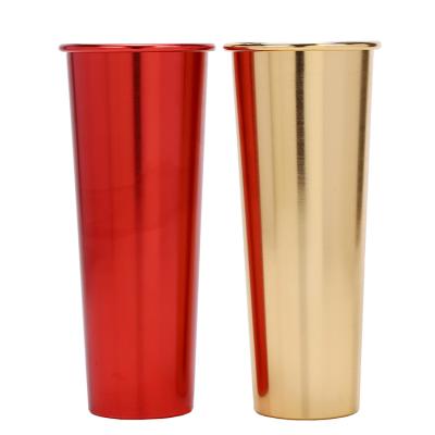 China Contemporary High Quality Aluminum Single Wall 23Oz Vacuum Insulated Metal Mugs To Hold Drinks Beer Cold Or Hot Sweat Free Tumbler for sale