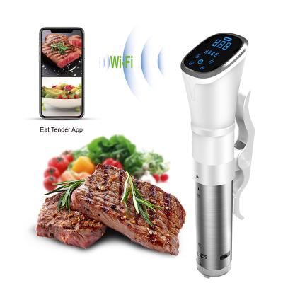 China 2021 new household kitchen vacuum wifi sous vide tuya sous vide cooker, hot selling vacuum slot machine for sale