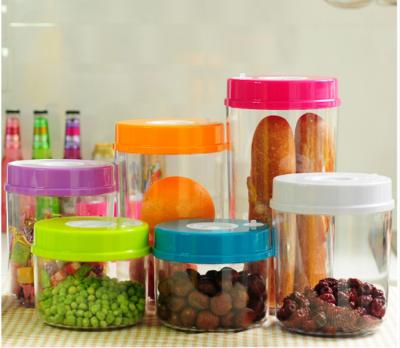 China Viable made in china custom plastic food vacuum canister for sale