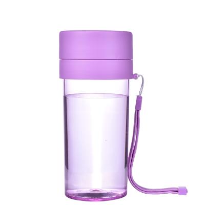 China Sustainable 13oz Stocked Feature Plastic Sport Water Bottles With Filter For Promotional Gift for sale