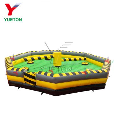 China Outdoor Playground Commercial Crazy Sports Playground Inflatable Rotary Fusion For Sale for sale