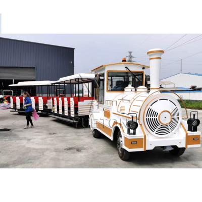 China Mall/Amusement Park Amusement Rides Park Amusement Mall Fiberglass Best Price Tourist Train Trackless for sale