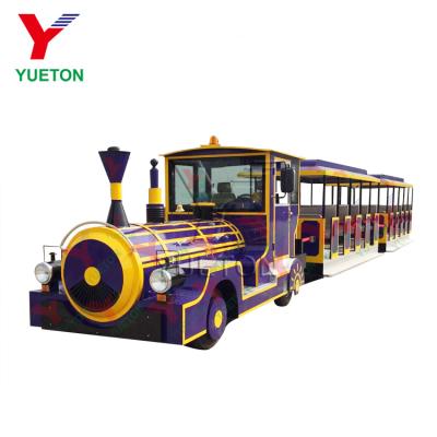 China Electric Mall/Amusement Park Amusement Rides Trackless Guided Outdoor Kids Train Ride Playground Commerical Amusement Theme Park Train for sale