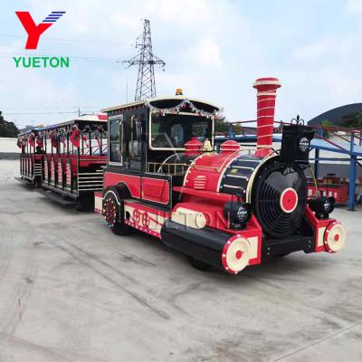 China Attractive Amusement Park Cheap Price Amusement Rides Electric Christmas Trackless Train For Sale for sale