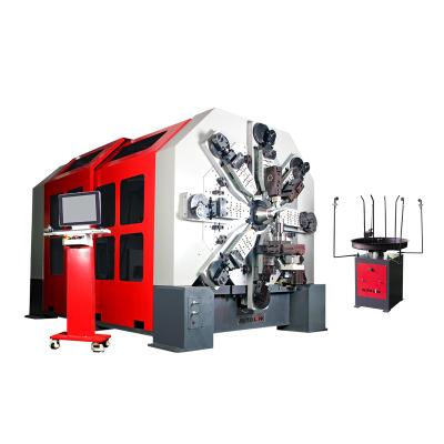 China Hotels Autolink 12 Axis Camless CNC Automatic Wire Spring Forming Machine WF-1280R for sale