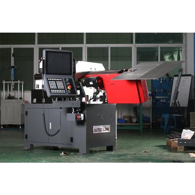 China Handle 2 Axis Steel Door CNC 2D Wire Bending Machine Automatic Bender Machine Maker for sale