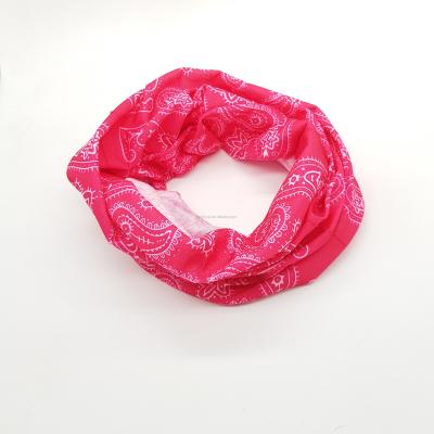 China Lowest Price 3D Flexible White Bandana Face Scarf Multifunctional Bandana for sale