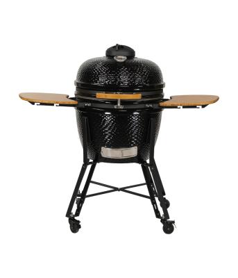 中国 Manual Charcoal Kamado Barbecue Grill 24 Inch Stainless Steel 販売のため