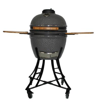 中国 木炭耐熱性陶磁器の黒い18インチのKamadoのグリル 販売のため