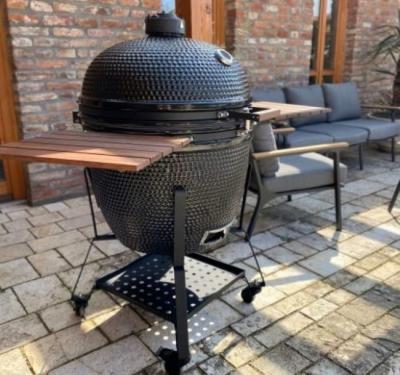 中国 黒い陶磁器の27インチの木炭グリル、SGS Kamadoの木炭グリル 販売のため