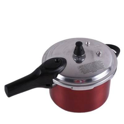 China Kitchen Supplier Double Bottom Aluminum Gas Rice Cooker Viable Different Size Fast Food Pressure Cooker for sale