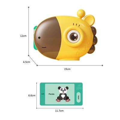 China Reader Children's English Educational Giraffe Cards Card Early Education Teaching Machine for sale