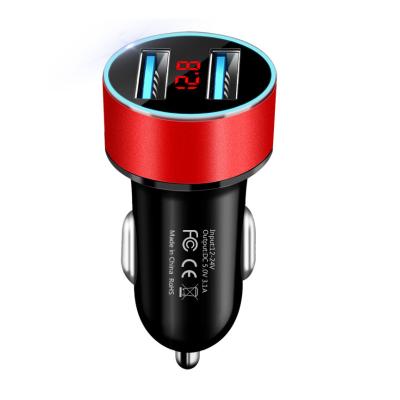 China Hands-free Mobile Phone Fast Portable Travel Charger USB Palladium Car Wireless Charger For Electric Usb Car Charger for sale