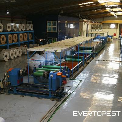 China Hotels Aluminum Plate Coil Color Steel Coating Line And Lamination Production Line For Sale for sale