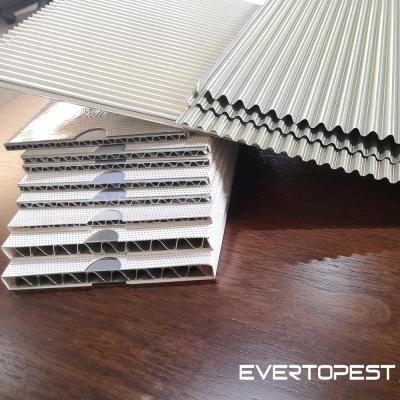 China Modern aluminum corrugated composite honeycomb panel/aluminum core panel used for external/aluminum wall decoration core with corrugated for sale