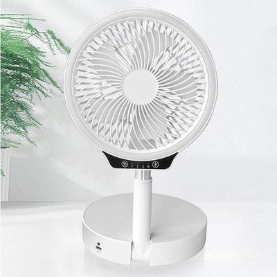 China Led Lightweight Rotating 8000mah Desktop Standing Foldable Portable Small USB FAN for sale