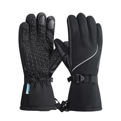 China Winter Outdoor Sports Cycling Custom Winter Women Waterproof Windproof Men Work Ski Cycling Warm Gloves With Touch Screen Outdoor Sports Gloves for sale