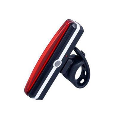 China Outdoor Riding Sports Cycling Night Outdoor Riding Smart USB LED Bar Road Mountain Bike Rear Bicycle Light Waterproof Rechargeable Bicycle Tail Light for sale