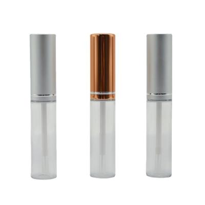 China 5ml Eyeliner Cosmetic Liquid Eyelash In Clear Round Empty Container Bottle Lipstick Cream Lip Gloss Tube Packaging Cosmetic Bottle for sale