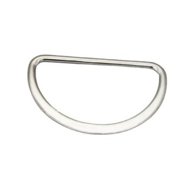 China High Quality Alloy Metal D-Ring Bar Buckle Adjustable Tri Glide Zinc Metal Center Buckle For Belt Bag for sale