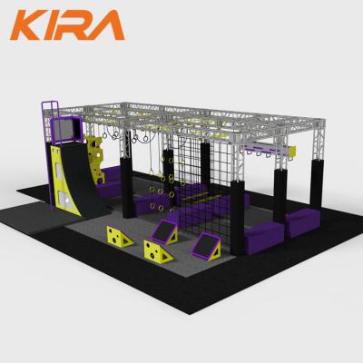 China With Factory Supplier Price Obstacle Course Protective Net Ninja Indoor Foam Obstacle Course Sight Extension for sale