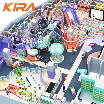 China Easy Assembly Kids Playground Equipment Luxury Indoor Playground For Shopping Mall for sale