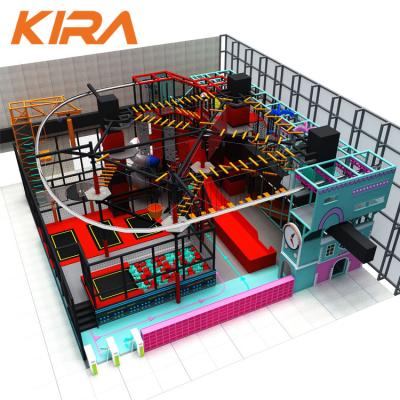 China Customized Complex Adventure Indoor Sport Challenge Rope Course Equipment For China Supplier for sale