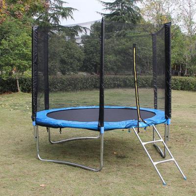 China With Net Protective Fitness Equipment 10ft Popular Outdoor Indoor Trampoline With Safety Fencing for sale