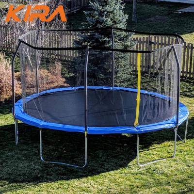 China With Guangzhou protective net manufacturer 8 feet 10 feet 12 feet large trampoline with accessories for sale