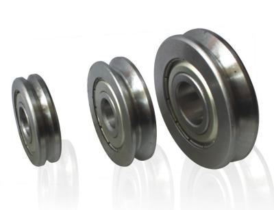 China Wire guide and straightening rollers/wire straightening bearings/grooved pulley for sale