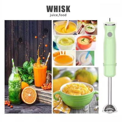 China Multifunctional 4 Greens in 1 Set Chopper Kitchen Household Stick Hand Blender Immersion Blender Food Multifunction Blender for sale