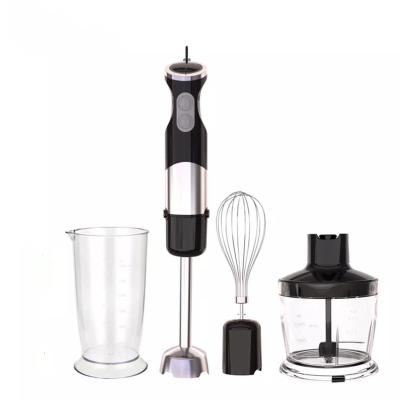 China Multifunctional 4 in 1 1000 Watt Led Immersion Hand Blender for Kitchen Home Cooking Food Prep Vegetable for sale