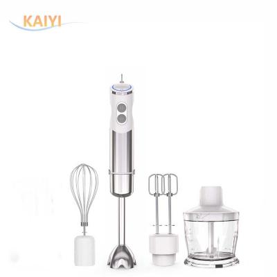 China Multifunctional 4 White in 1 Appliances 1000W Multifunctional Electric Stick Blender Immersion Blender Hand Blender Set for sale