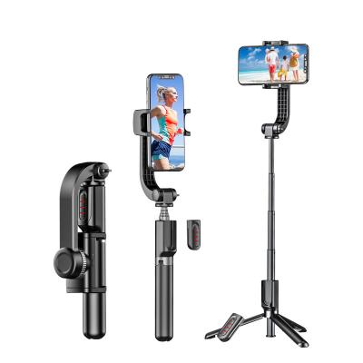 China WS-19017-1 VLOG Images Portable Flexible Single Axis Gimbal Selfie Stick Single Operation Anti-shake Selfie Stick for sale