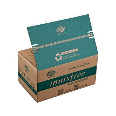 China Recyclable Custom Wholesale Premium Quality Easy Tear Corrugated Cardboard Packaging Shipping Box for sale