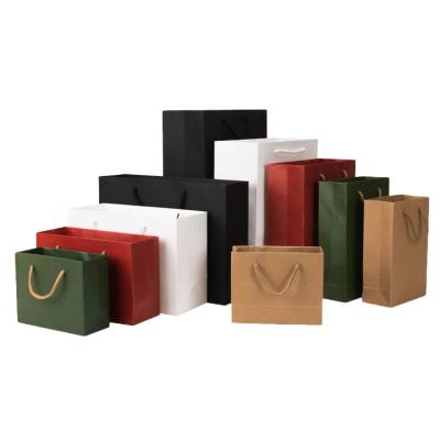 China Supplier Recyclable Product Custom Design ECO Raw Material Mall Shopping Paper Bag With Logo for sale