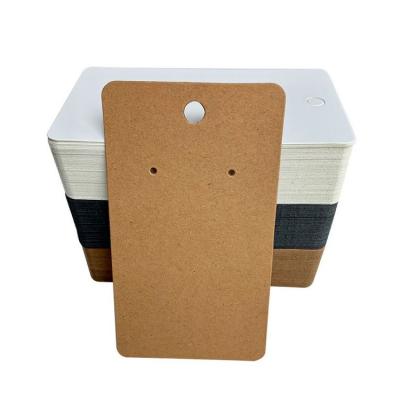 China paper & Custom high quality logo paper card jewelry cardboard earring display necklace card for sale