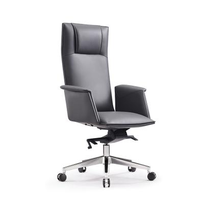 China (Size) Modern PU Leather Adjustable Office Chair, PU Office Chair Detail Use High Back Office Chair for sale