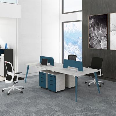 China Meet&CO Modern Modular Workstation Furniture Modern Office Cubicles Office Workstation Partition for sale