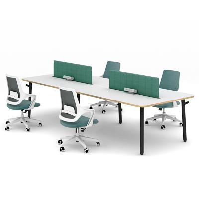 China Modern Modern Office Table Office Furniture Manufacturers 2,4,6 Seater Modular Office Workstations for sale