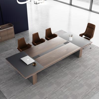 China High Quality Modern Luxury Solid Wood Convertible Office Furniture Frame Solid Wood Meeting Table For Conference Room Office Meeting Room Table for sale