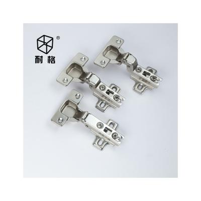 China Modern Low Price Guaranteed Quality Furniture Hinge Nickel Plated Two Way Normal Hinge for sale