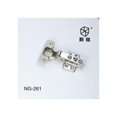 China Factory Direct Sales Modern Furniture Hinge Two Way Normal Hinge Nickel Plated Cold Rolled Steel for sale